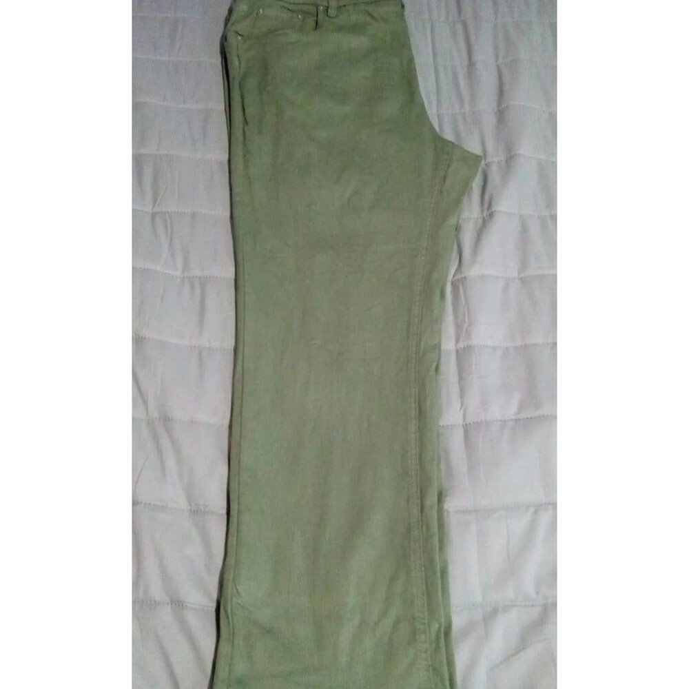 D & Co Size 24w Green Jeans